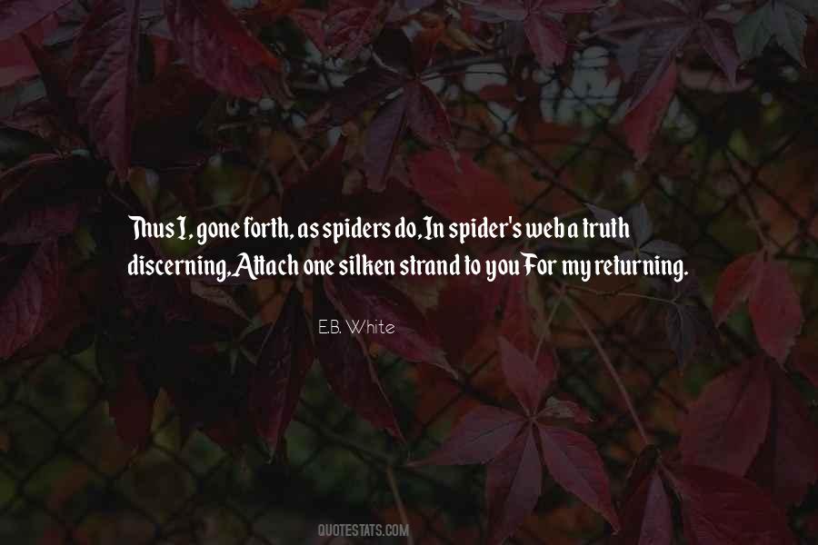 Quotes About Spiders #1074404