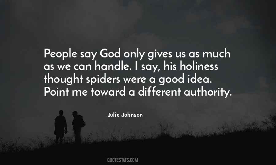 Quotes About Spiders #1668070