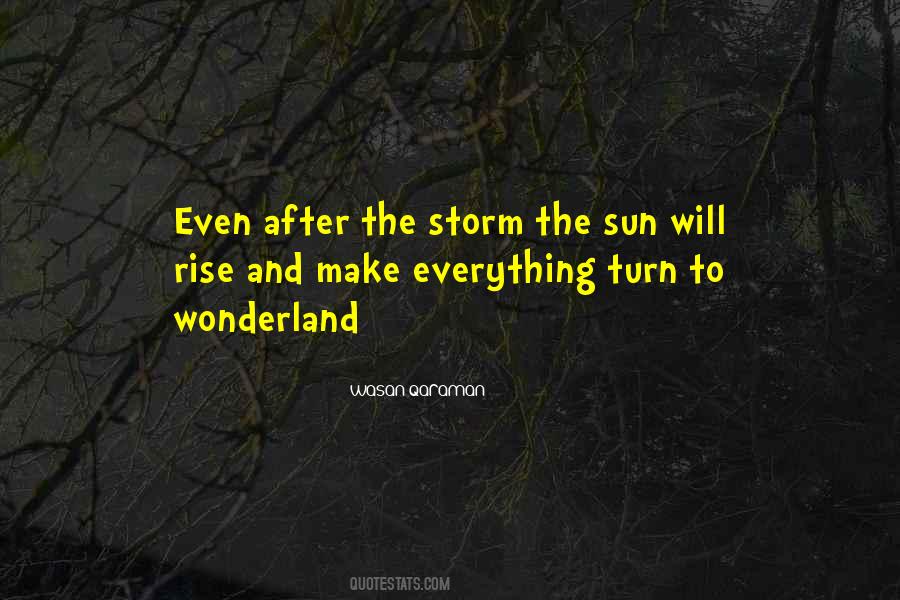 Quotes About After The Storm #1116498