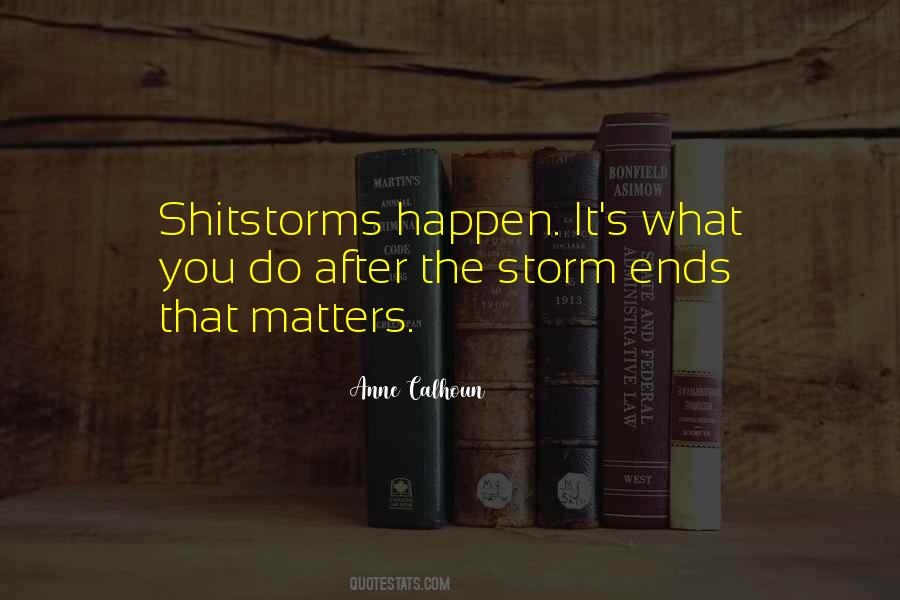 Quotes About After The Storm #1252690