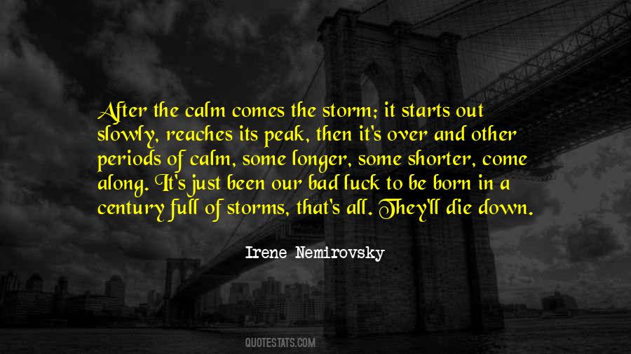 Quotes About After The Storm #1464912