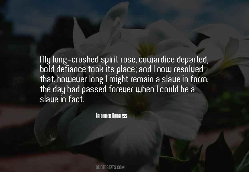 Quotes About A Crushed Spirit #1449347