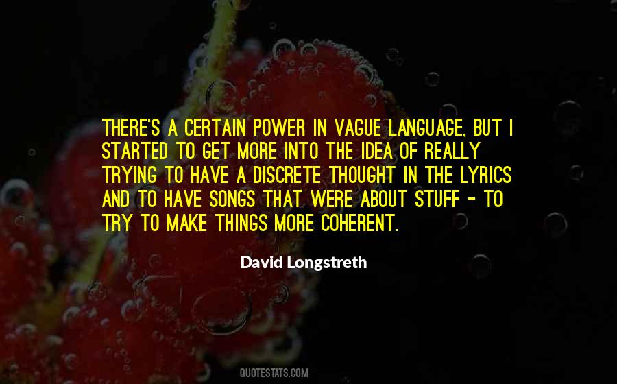 Quotes About Discrete #1069267