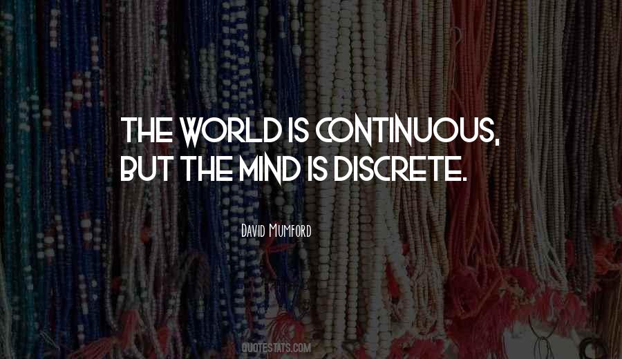 Quotes About Discrete #1733086