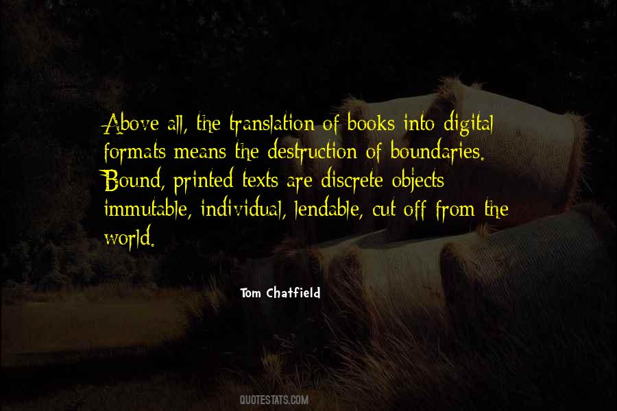 Quotes About Discrete #24327