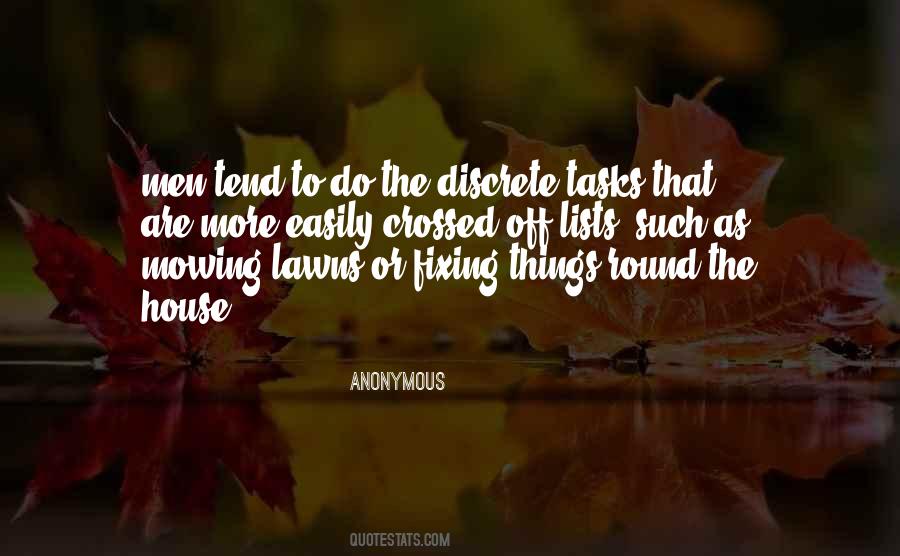 Quotes About Discrete #858216