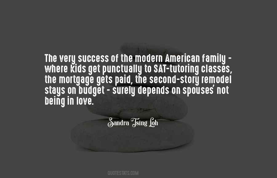 Quotes About Family Budget #1854625