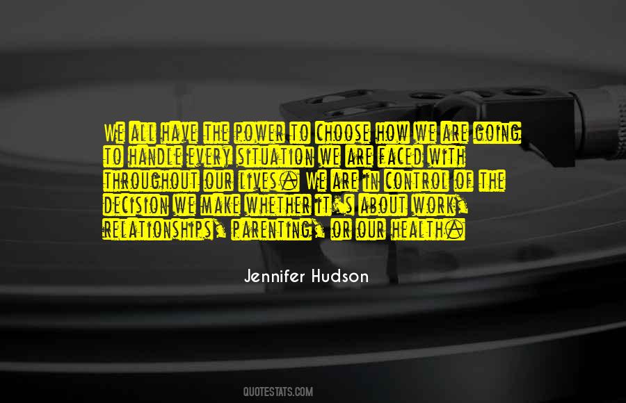 How To Make Decision Quotes #1245115
