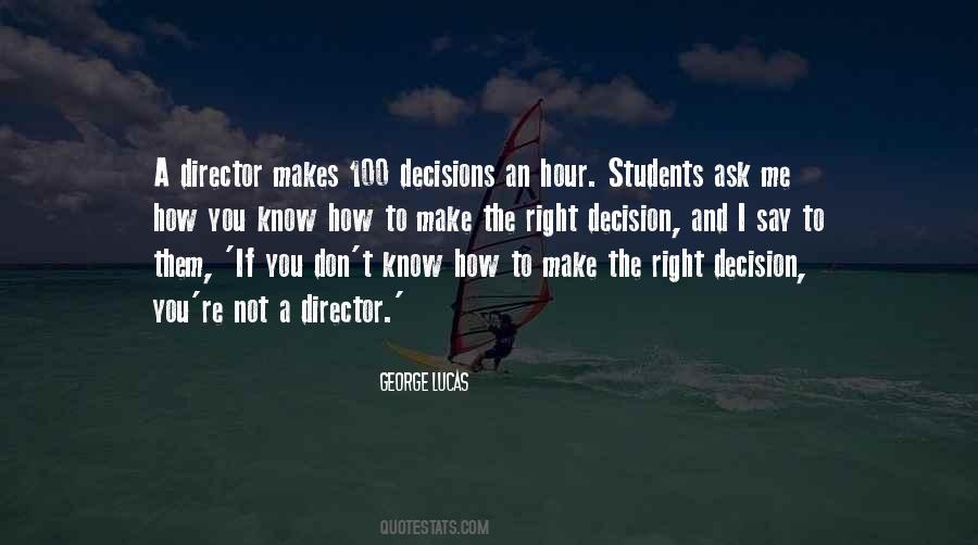 How To Make Decision Quotes #144558