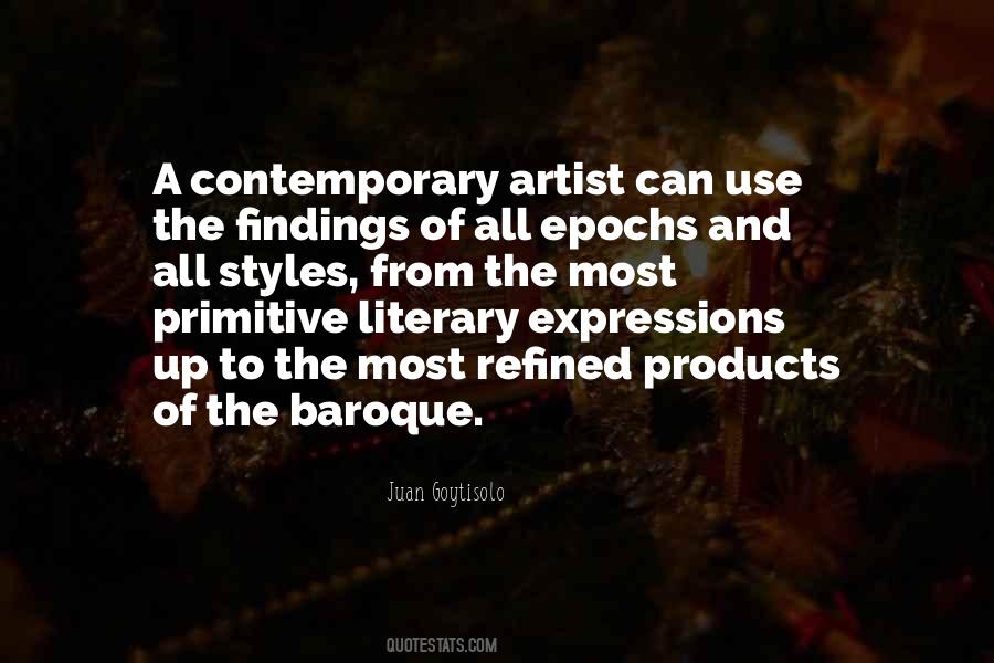 Quotes About The Baroque #1308273