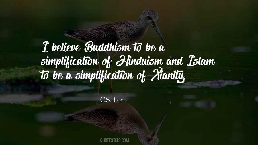 Quotes About Buddhism And Hinduism #294524