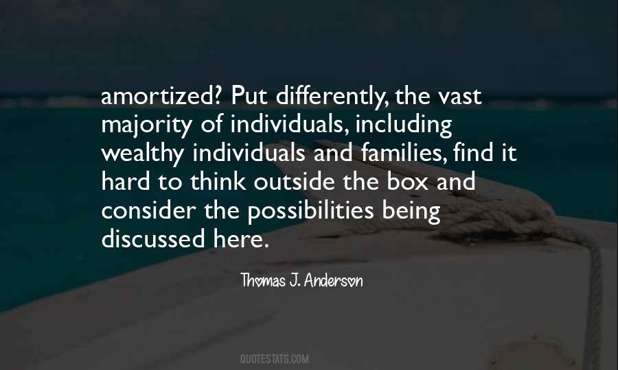 Quotes About Being Outside The Box #1632195