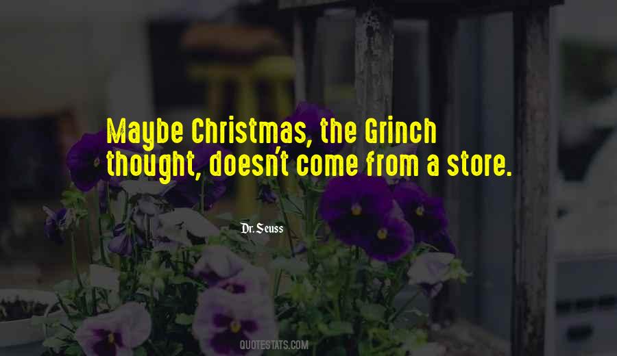 Quotes About Christmas Grinch #189023