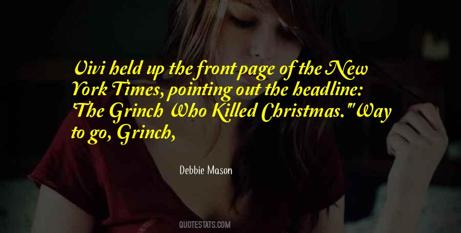 Quotes About Christmas Grinch #685593