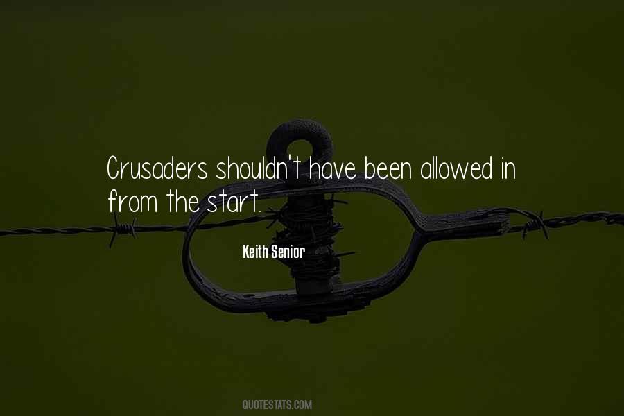 Quotes About Crusaders #1840513