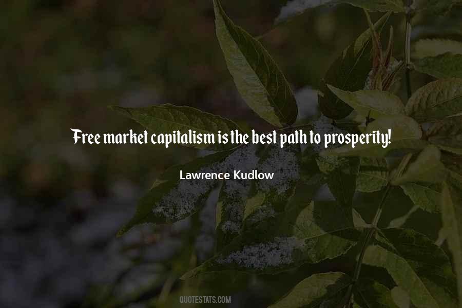 Quotes About Free Market Capitalism #1086118