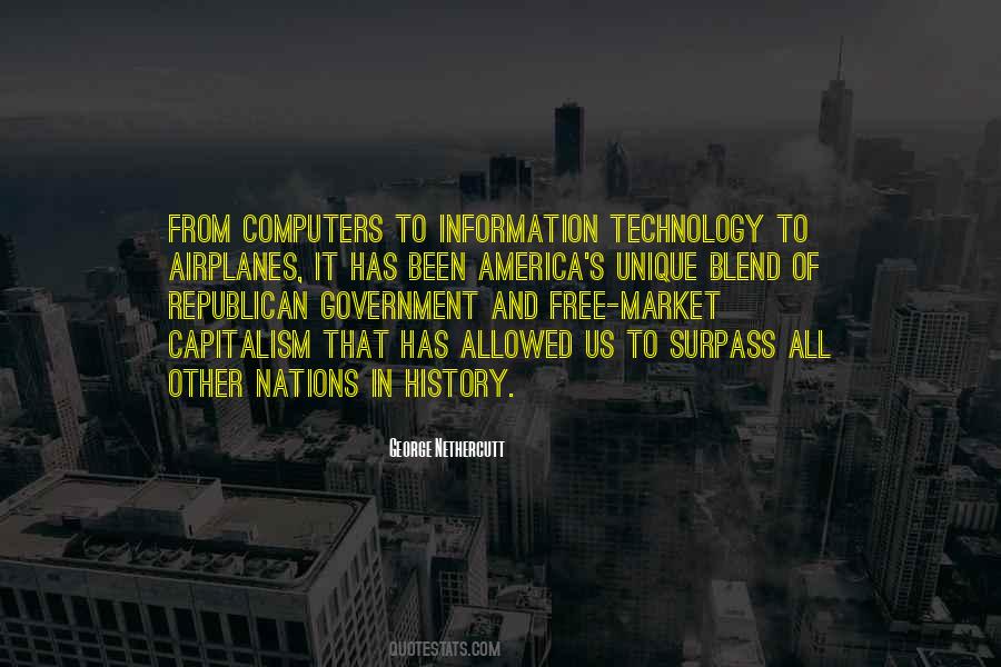 Quotes About Free Market Capitalism #1658181