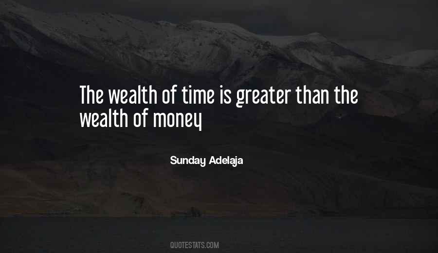 Quotes About Time Is Wealth #1276856