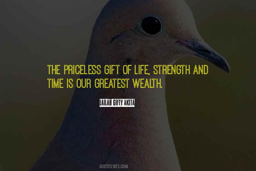 Quotes About Time Is Wealth #1728791