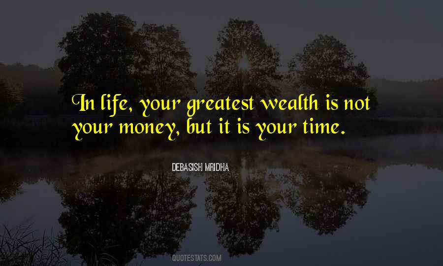 Quotes About Time Is Wealth #953969