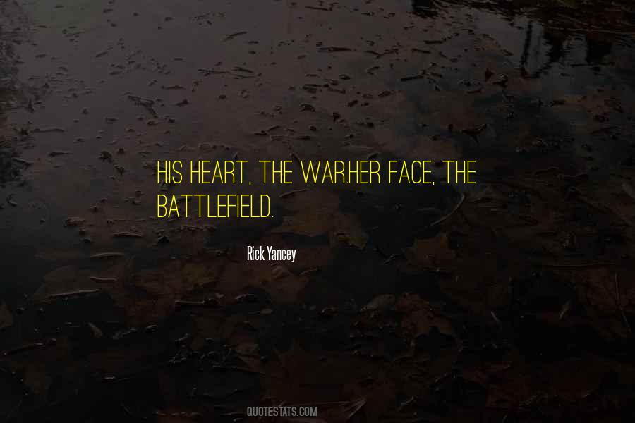 Heart War Quotes #652016