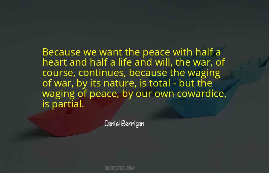 Heart War Quotes #695036