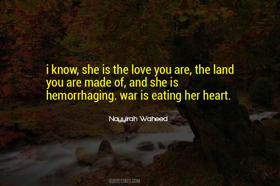 Heart War Quotes #824812