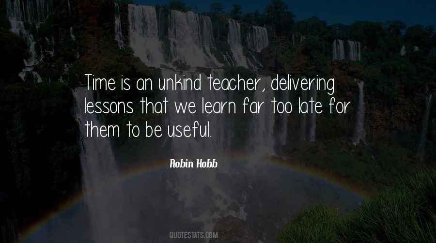 Teacher Lessons Quotes #1502520