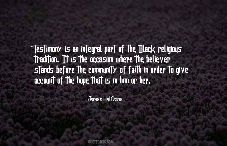 Religious Community Quotes #1095680