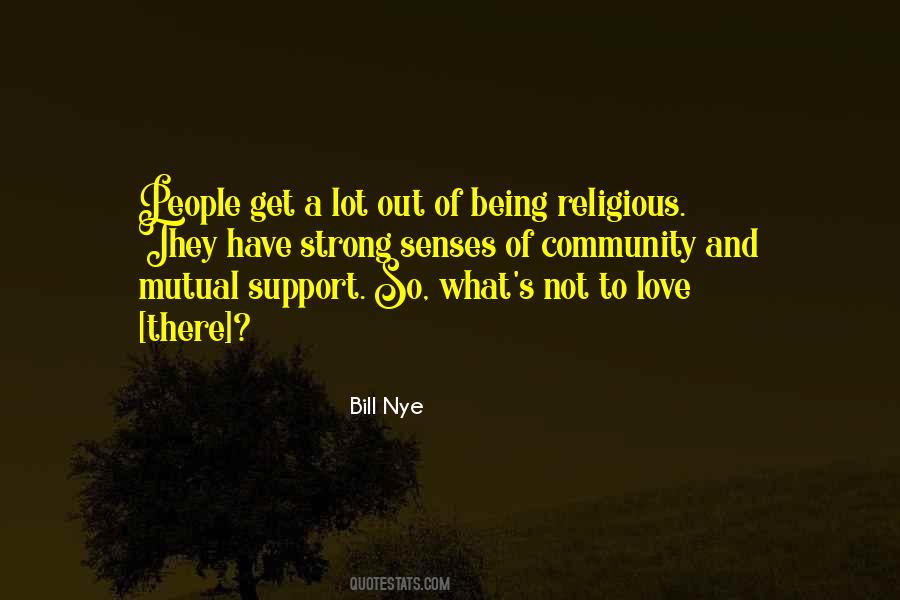 Religious Community Quotes #1439803