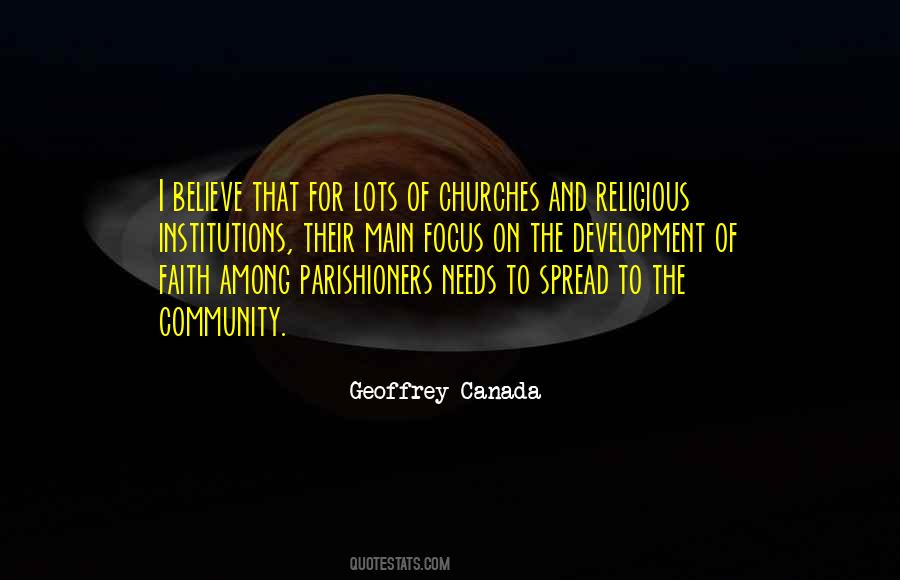 Religious Community Quotes #487009