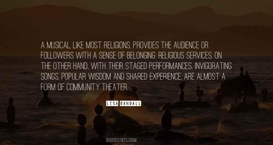 Religious Community Quotes #517132