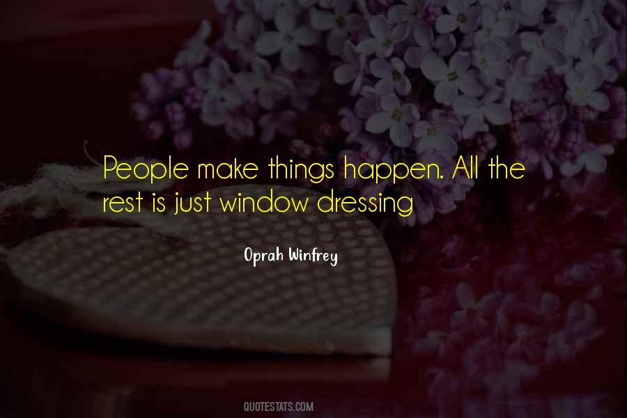 Quotes About Window Dressing #950587