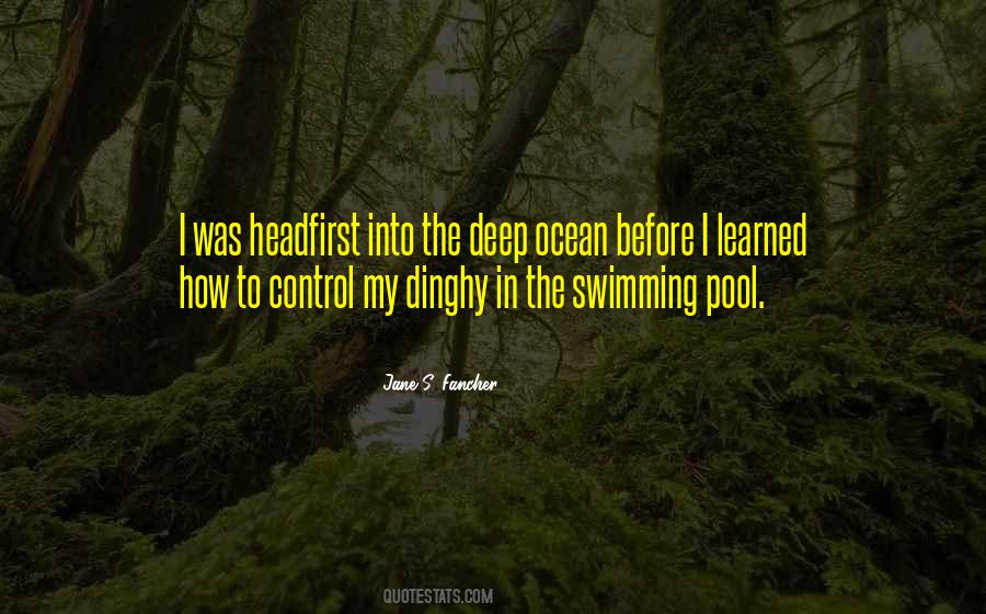 Quotes About Swimming Pool #1242118