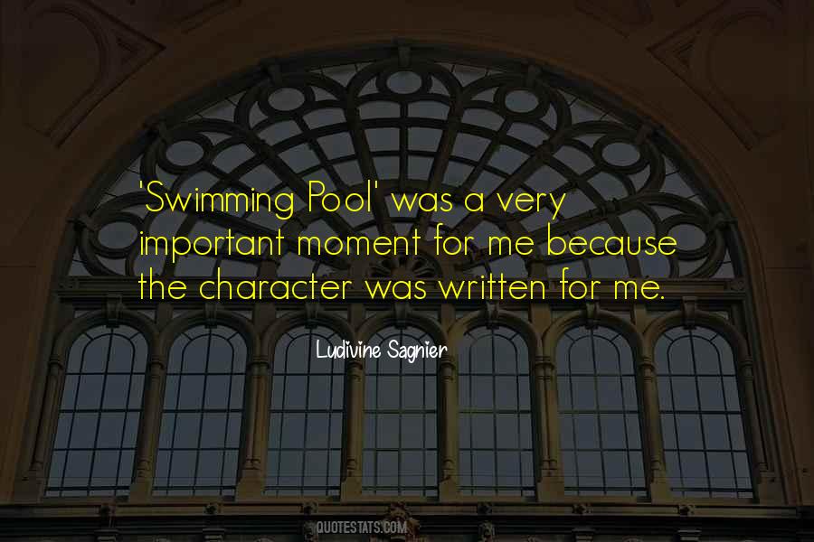 Quotes About Swimming Pool #1525956