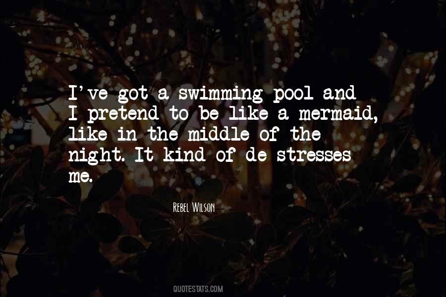 Quotes About Swimming Pool #552337