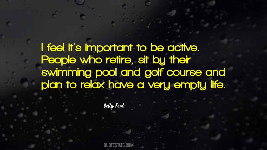 Quotes About Swimming Pool #825566