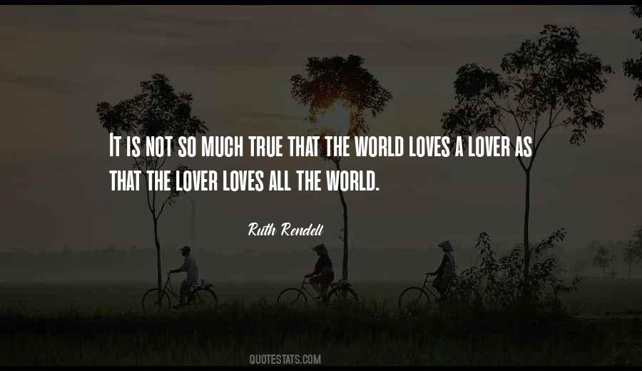 Quotes About Lovers Love #195011