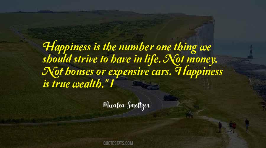 Quotes About Life Not Money #411542