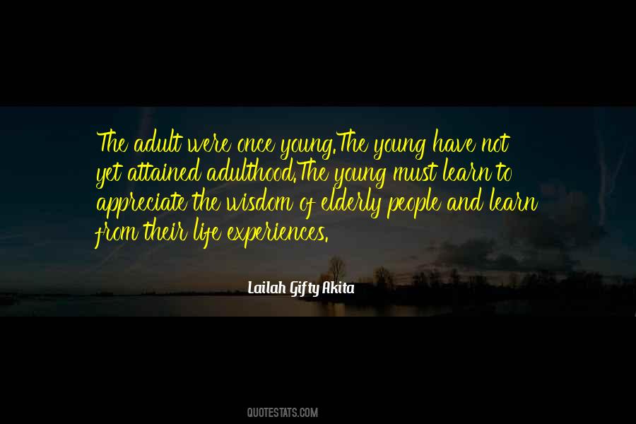 Quotes About Adulthood Life #1149634