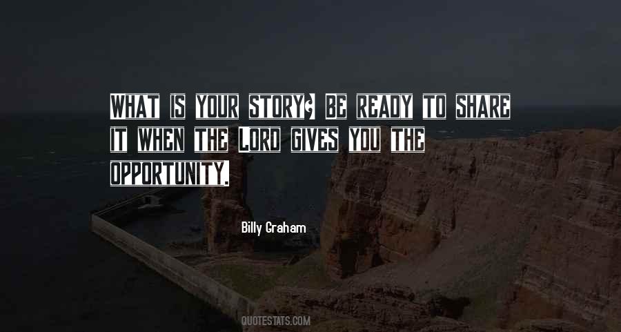 Ready For An Opportunity Quotes #818951