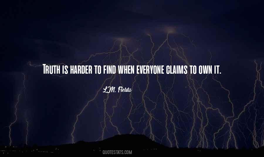 Truth Claims Quotes #1570994