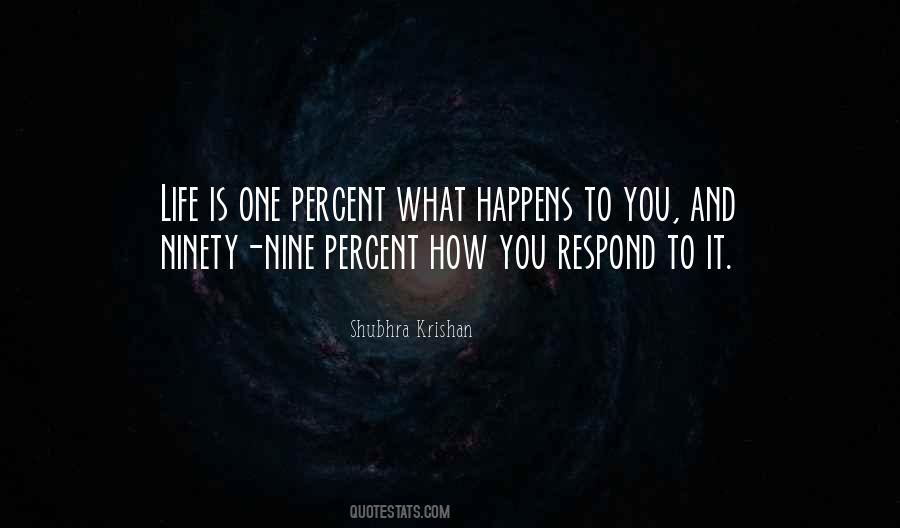 What Happens To You Quotes #1452002