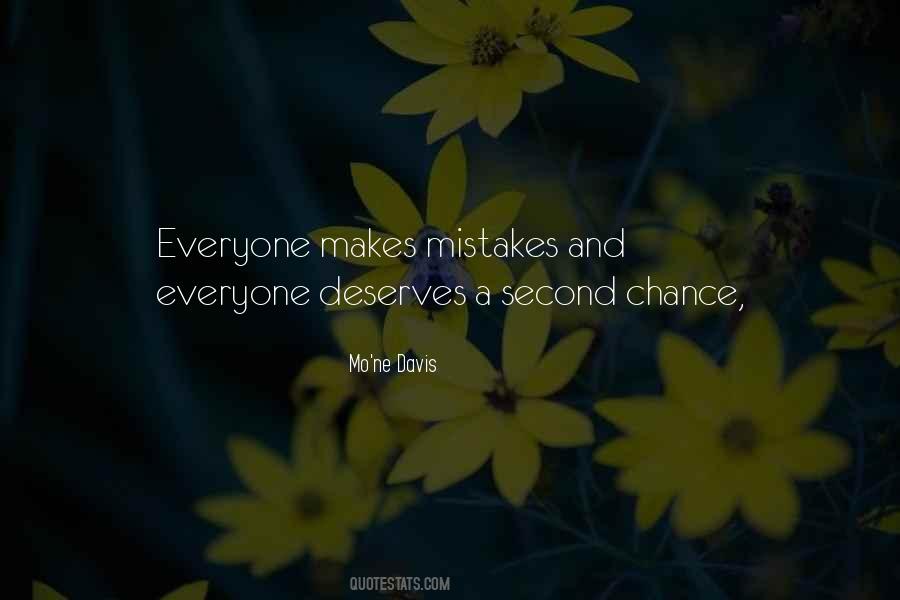 Quotes About Everyone Deserves A Second Chance #351292