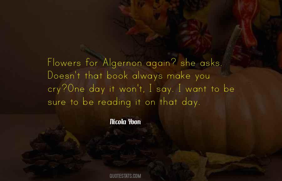 Flowers For Algernon All Quotes #1320299