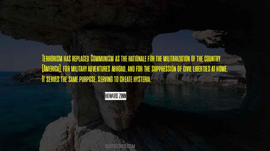 Quotes About Militarization #1546987