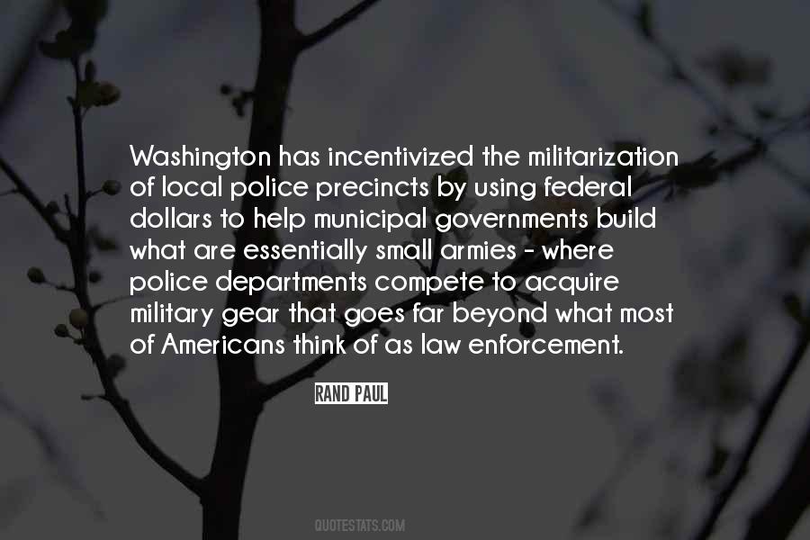 Quotes About Militarization #783838