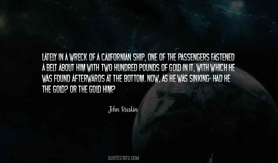 Ship Is Sinking Quotes #1029923