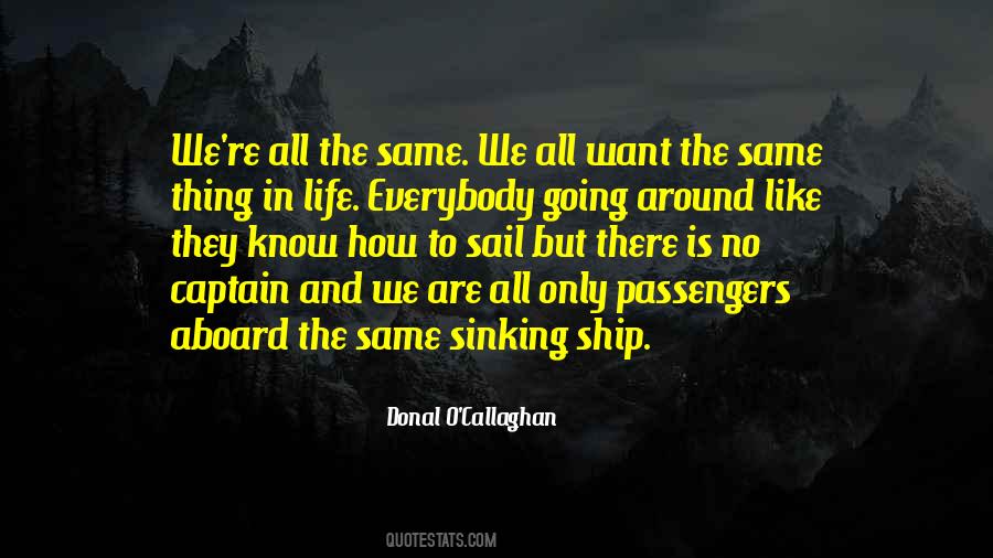 Ship Is Sinking Quotes #1651896