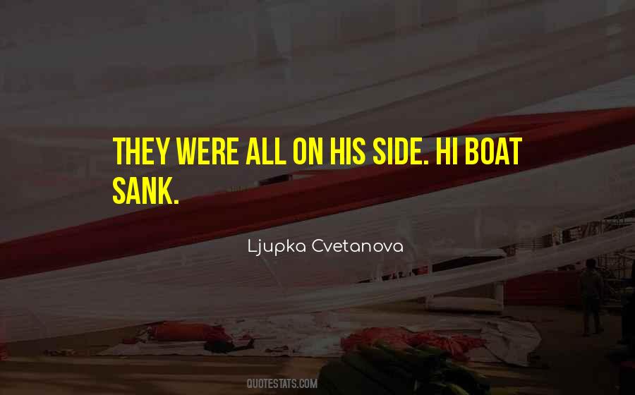 Ship Is Sinking Quotes #171188
